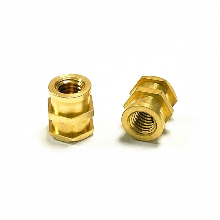 Threaded Brass Sleeve Nut Threaded Brass Sleeve Nut