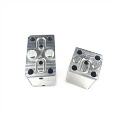 Piezas de aluminio de perforación CNC de precisión